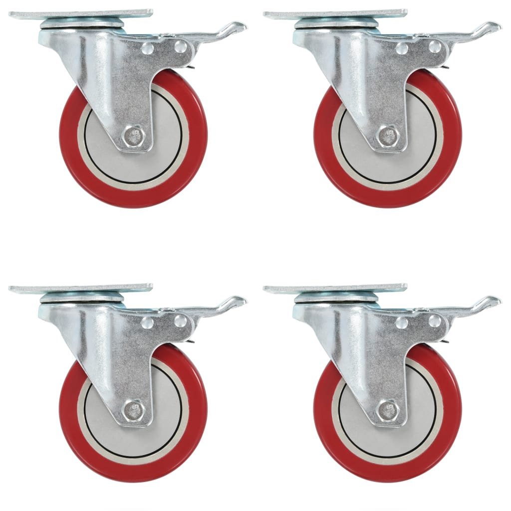Lenkrollen 32 Stk. 100 mm - Premium Materialbeförderung  - Just €337.06! Shop now at homesales4u