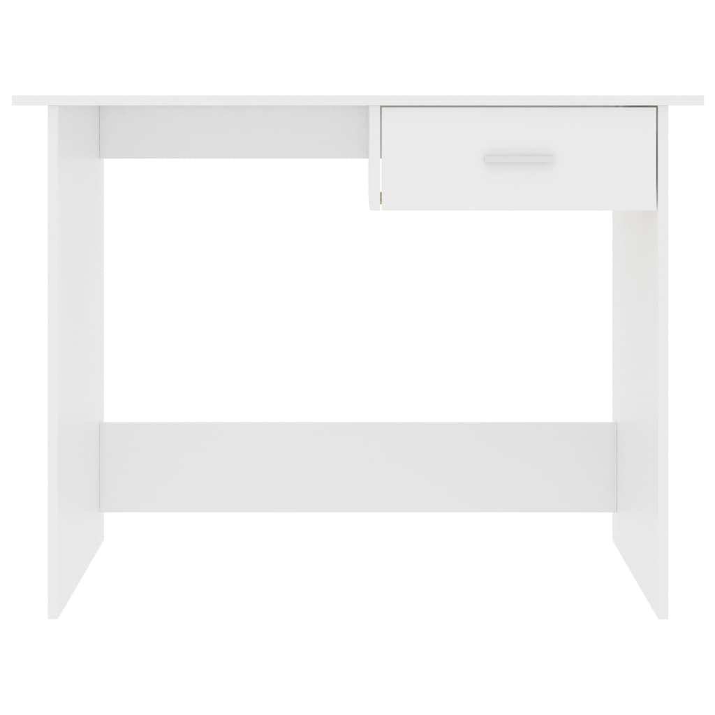 Schreibtisch Weiß 100x50x76 cm Holzwerkstoff - Premium Schreibtische  - Just €71.55! Shop now at homesales4u