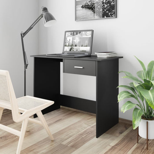 Schreibtisch Schwarz 100×50×76 cm Holzwerkstoff - Premium Schreibtische  - Just €77.73! Shop now at homesales4u