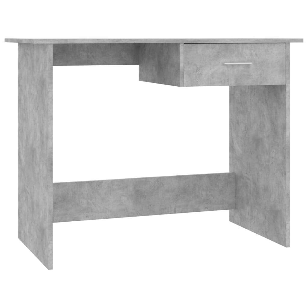 Schreibtisch Betongrau 100×50×76 cm Holzwerkstoff - Premium Schreibtische  - Just €74.42! Shop now at homesales4u