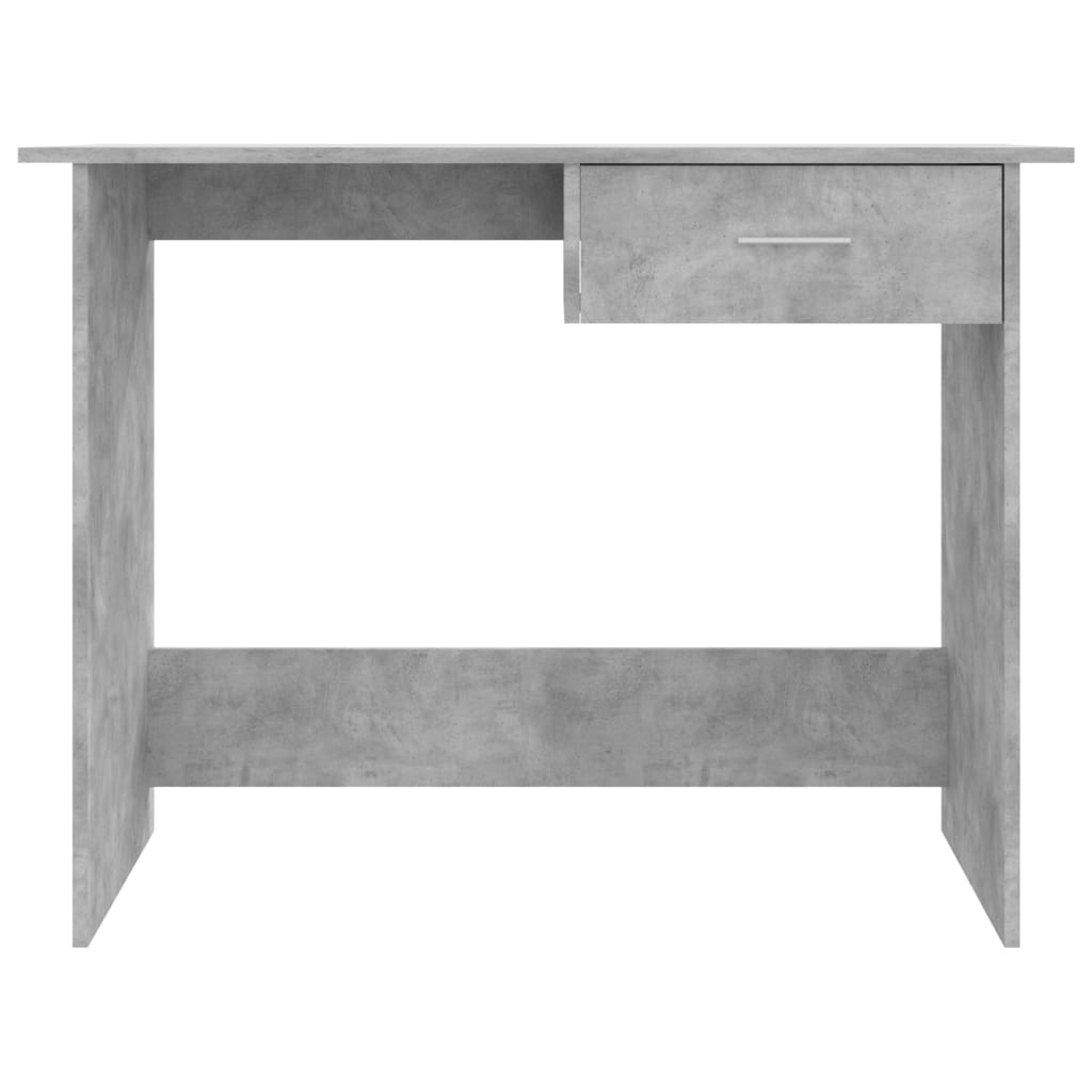 Schreibtisch Betongrau 100×50×76 cm Holzwerkstoff - Premium Schreibtische  - Just €74.42! Shop now at homesales4u