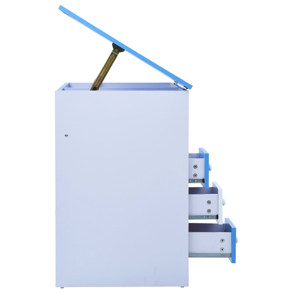 Kinderschreibtisch Kippbar Blau und Weiß - Premium Architekten- & Zeichentische  - Just €158.69! Shop now at homesales4u