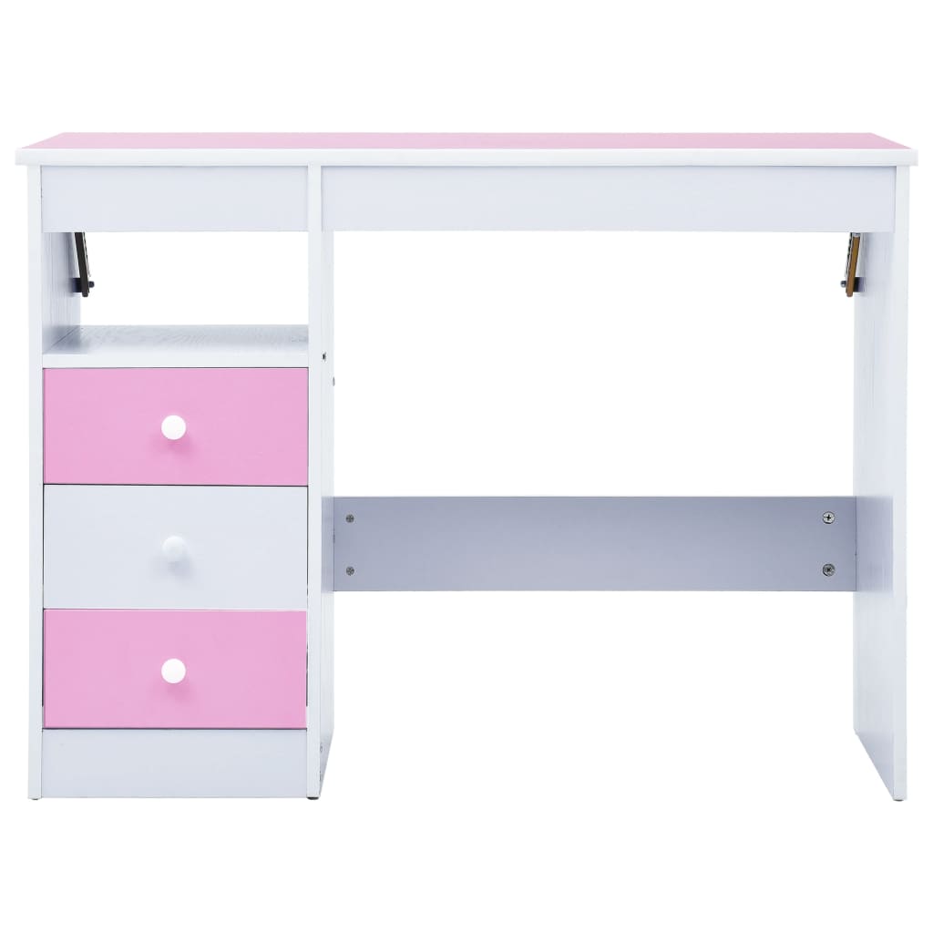 Kinderschreibtisch Kippbar Rosa und Weiß - Premium Architekten- & Zeichentische  - Just €167.92! Shop now at homesales4u