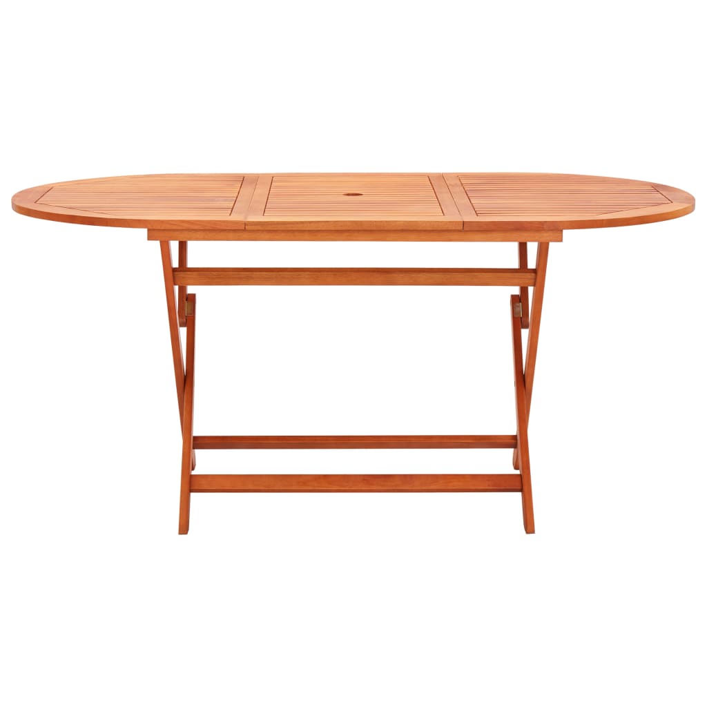 7-tlg. Garten-Essgruppe Eukalyptus Massivholz und Textilene - Premium Gartenmöbel-Sets  - Just €706.07! Shop now at homesales4u