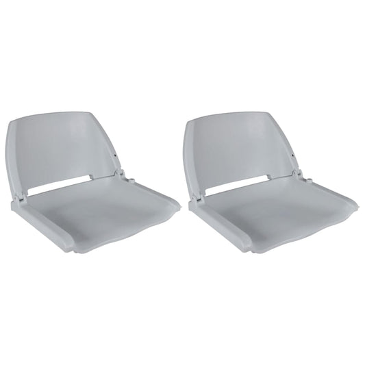 Bootssitze 2 Stk. Klappbare Rückenlehne ohne Kissen 41x51x48 cm - Premium Segelboot-Zubehör  - Just €133.52! Shop now at homesales4u