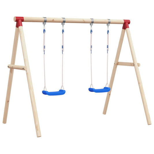 Schaukelsitze mit Seilen 2 Stk. Blau 38x16 cm Polyethene - Premium Schaukeln & Spieltürme  - Just €120.05! Shop now at homesales4u