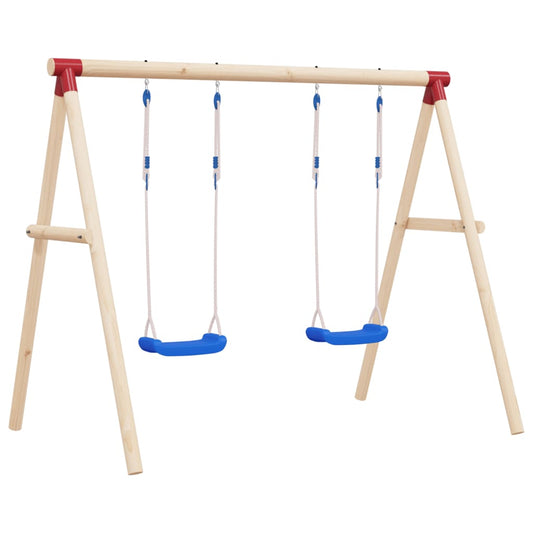 Schaukelsitze mit Seilen 2 Stk. Blau 38x16 cm Polyethene - Premium Schaukeln & Spieltürme  - Just €75.31! Shop now at homesales4u
