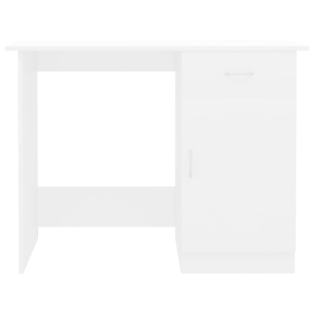 Schreibtisch Weiß 100×50×76 cm Holzwerkstoff - Premium Schreibtische  - Just €103.38! Shop now at homesales4u