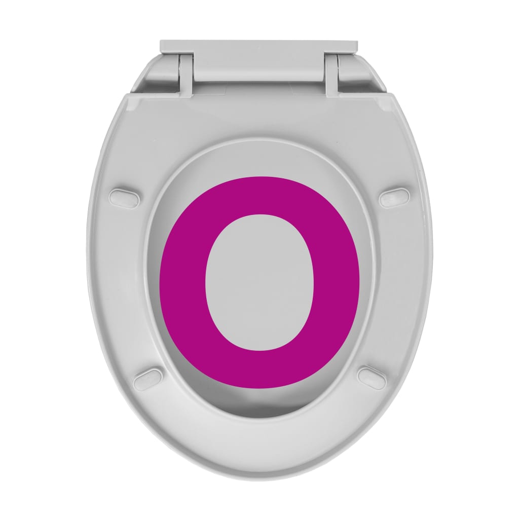 Toilettensitz mit Absenkautomatik Quick-Release Hellgrau Oval - Premium Toilettensitze  - Just €37.01! Shop now at homesales4u