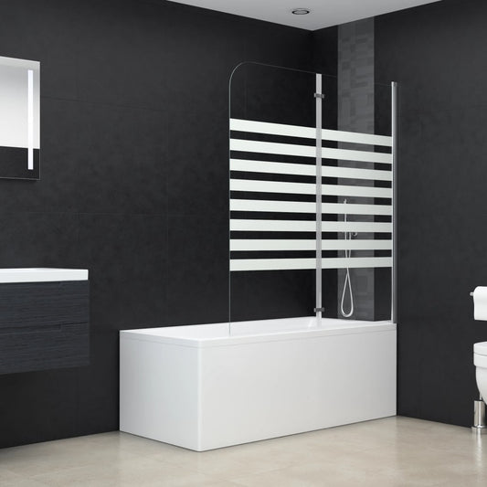 Duschabtrennung 120x140 cm Hartglas Streifen - Premium Duschkabinen & -türen  - Just €232.50! Shop now at homesales4u