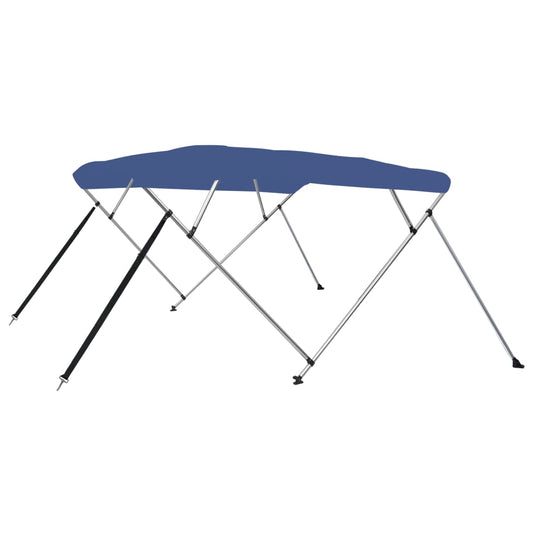 4-Bow Bimini Top Blau 243x180x137 cm - Premium Bootspersenninge & Bootsplanen  - Just €253.35! Shop now at homesales4u