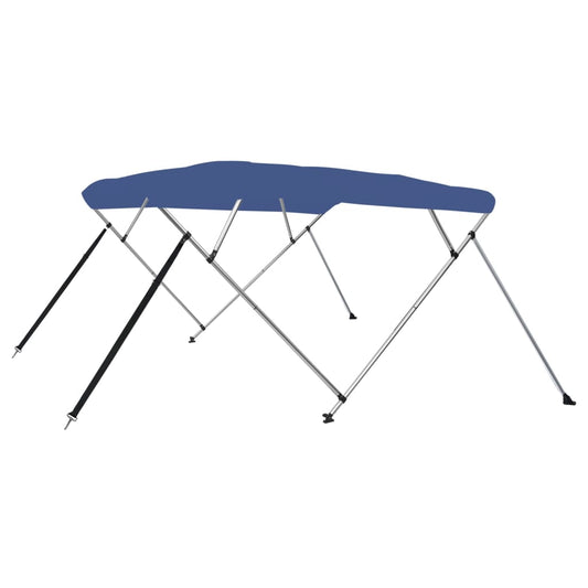 4-Bow Bimini Top Blau 243x210x137 cm - Premium Bootspersenninge & Bootsplanen  - Just €260.42! Shop now at homesales4u