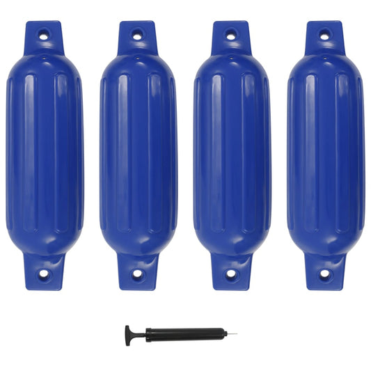 Bootsfender 4 Stk. Blau 41 x 11,5 cm PVC - Premium Anleger & Anker  - Just €61.89! Shop now at homesales4u