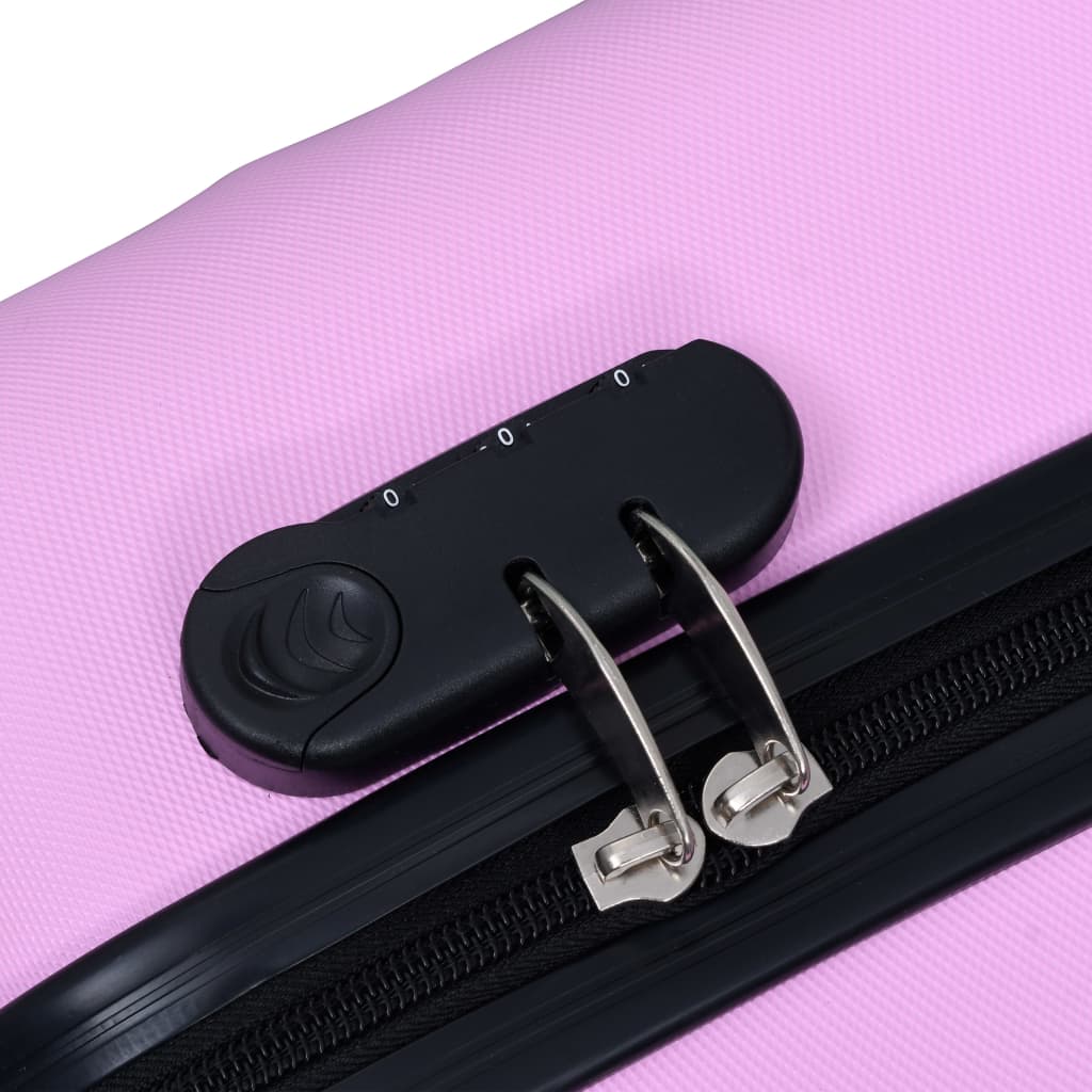 Hartschalen-Trolley Rosa ABS - Premium Reisekoffer  - Just €76.64! Shop now at homesales4u