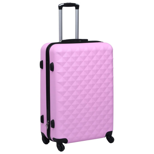 Hartschalen-Trolley Rosa ABS - Premium Reisekoffer  - Just €98.88! Shop now at homesales4u