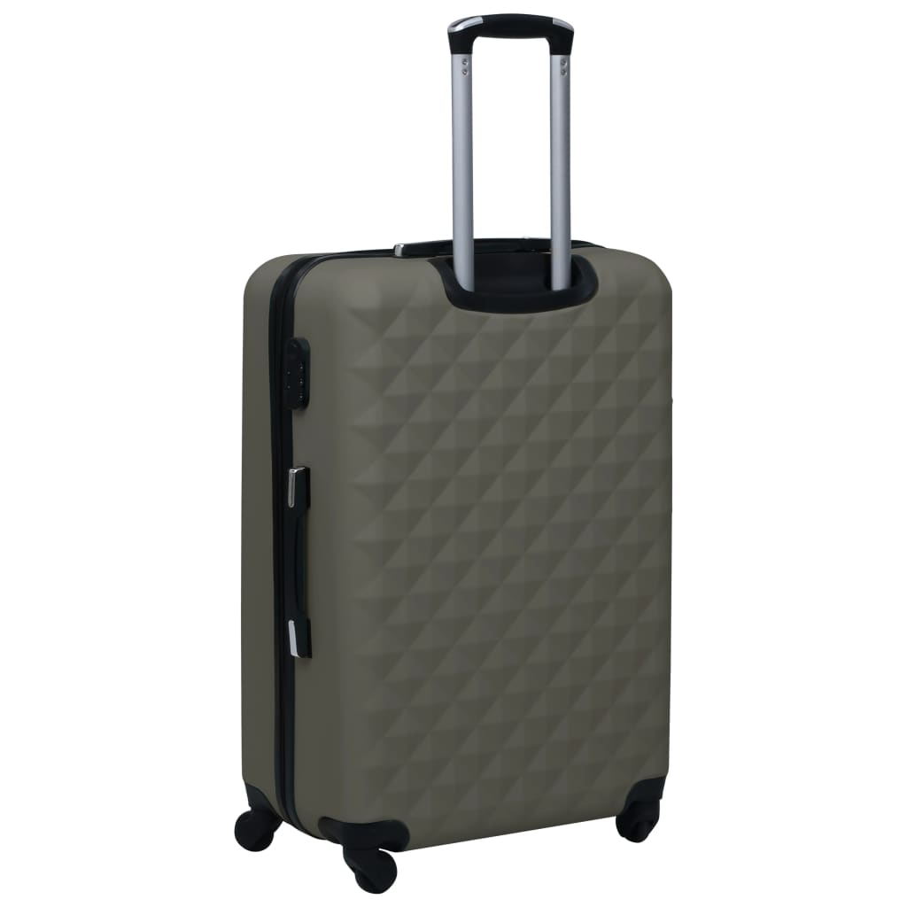 Hartschalen-Trolley Anthrazit ABS - Premium Reisekoffer  - Just €97.53! Shop now at homesales4u