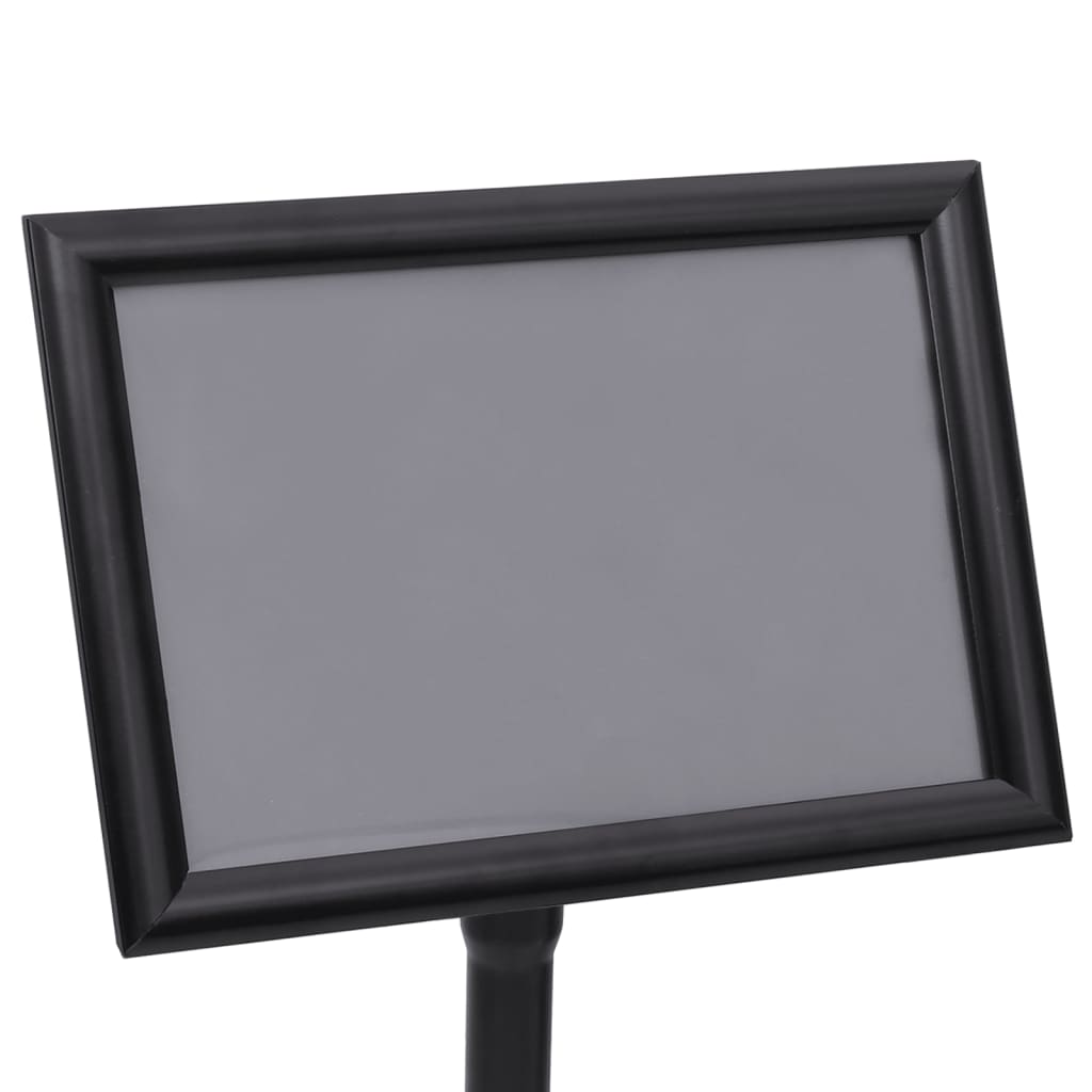 A3-Plakatständer Schwarz Aluminiumlegierung - Premium Vitrinen  - Just €49.87! Shop now at homesales4u