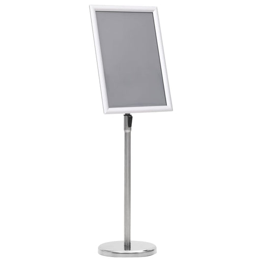 A3-Plakatständer Silbern Aluminiumlegierung - Premium Vitrinen  - Just €52.24! Shop now at homesales4u