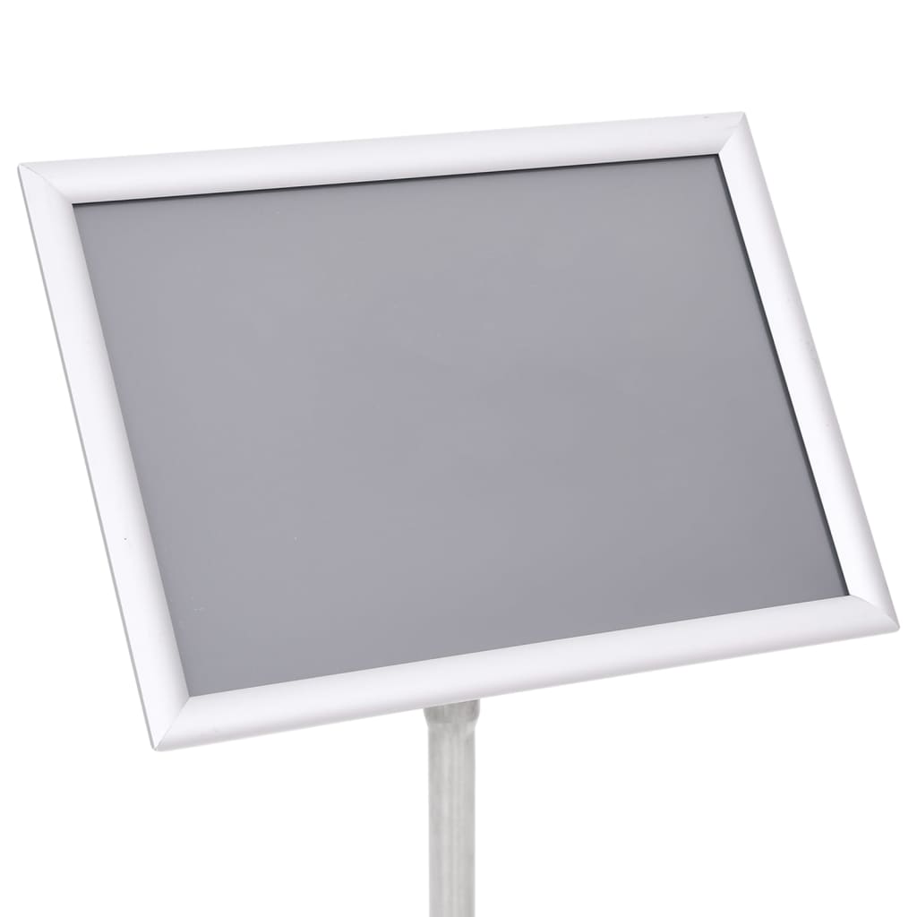 A3-Plakatständer Silbern Aluminiumlegierung - Premium Vitrinen  - Just €52.24! Shop now at homesales4u