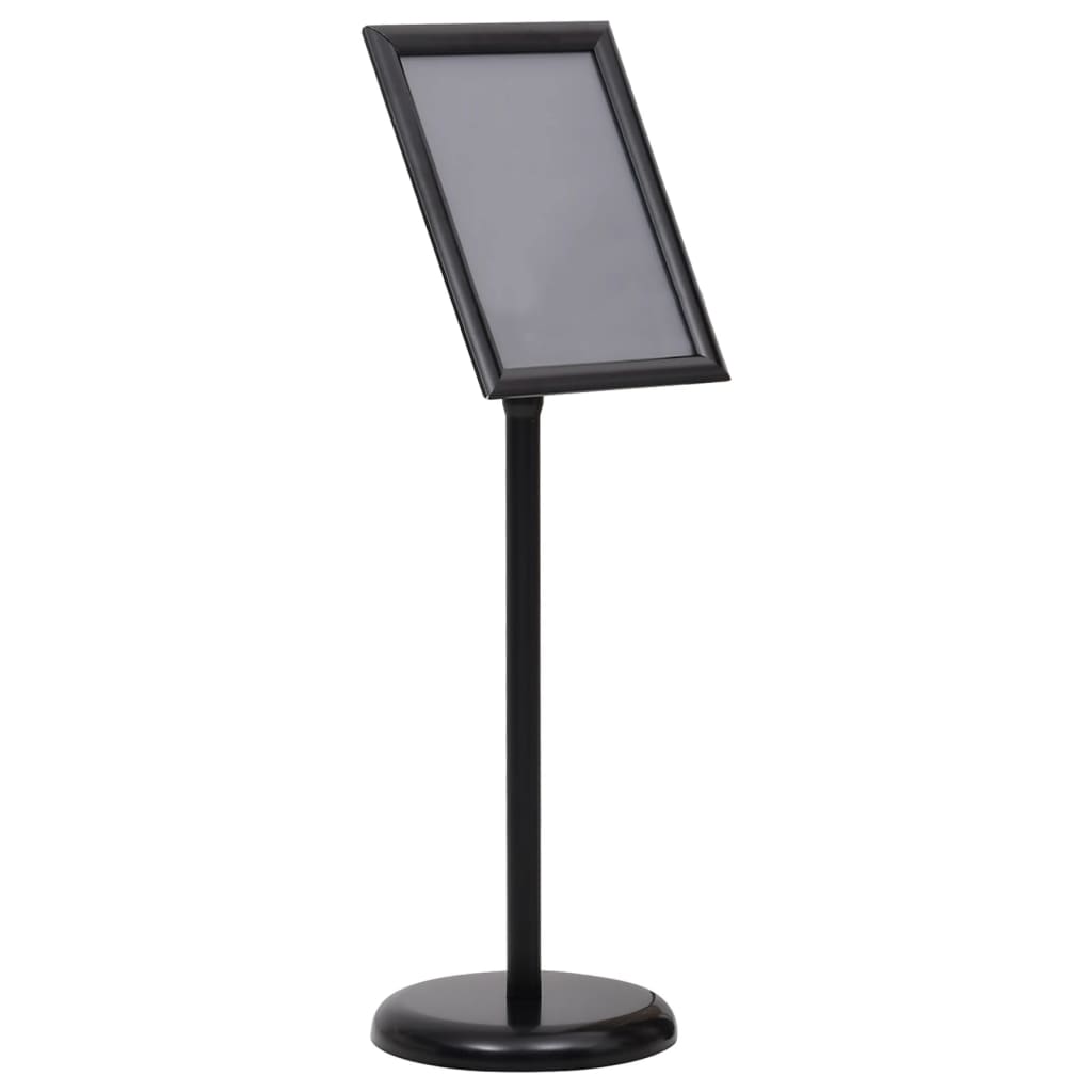 A4-Plakatständer Schwarz Aluminiumlegierung - Premium Vitrinen  - Just €48.64! Shop now at homesales4u