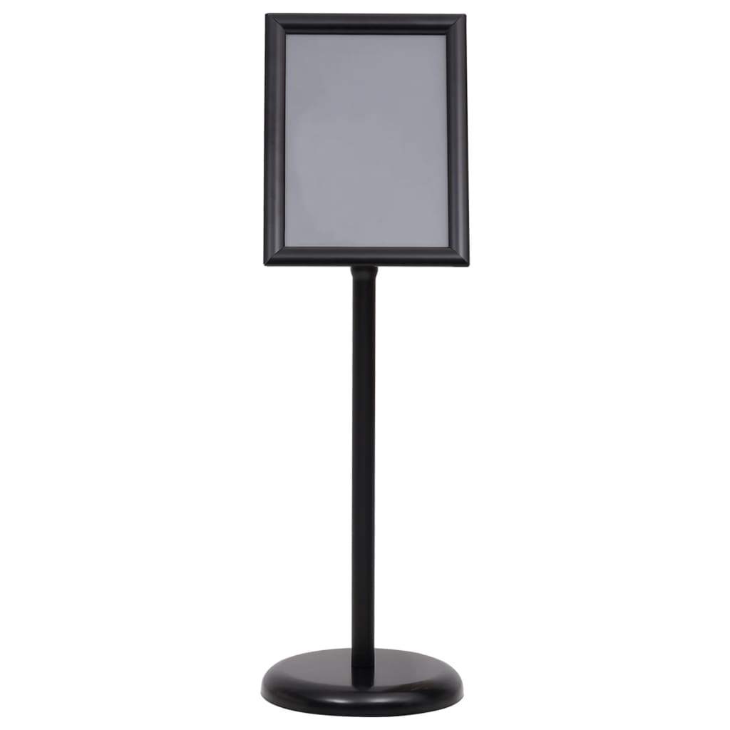A4-Plakatständer Schwarz Aluminiumlegierung - Premium Vitrinen  - Just €48.64! Shop now at homesales4u