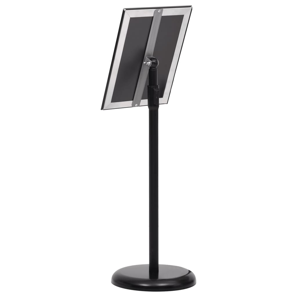 A4-Plakatständer Schwarz Aluminiumlegierung - Premium Vitrinen  - Just €48.64! Shop now at homesales4u