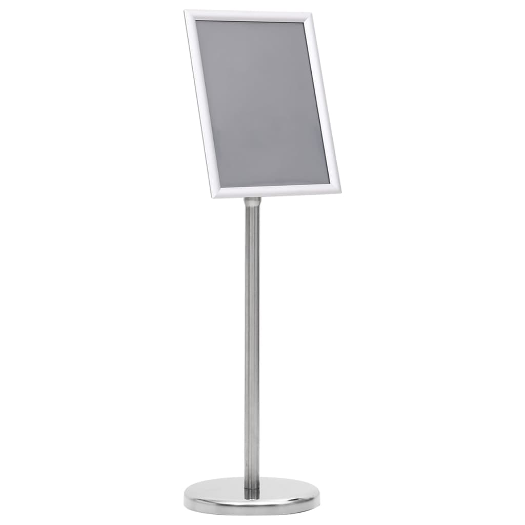 A4-Plakatständer Silbern Aluminiumlegierung - Premium Vitrinen  - Just €43.73! Shop now at homesales4u