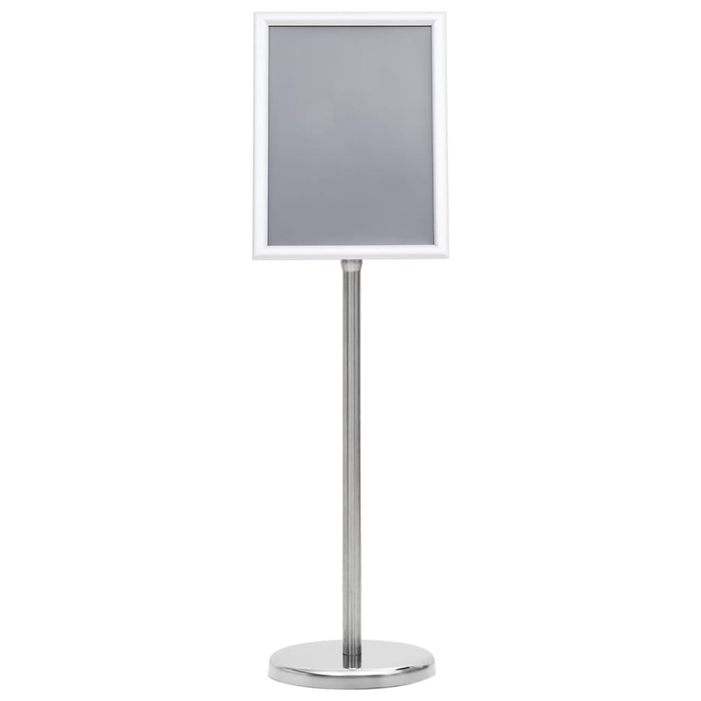A4-Plakatständer Silbern Aluminiumlegierung - Premium Vitrinen  - Just €43.73! Shop now at homesales4u