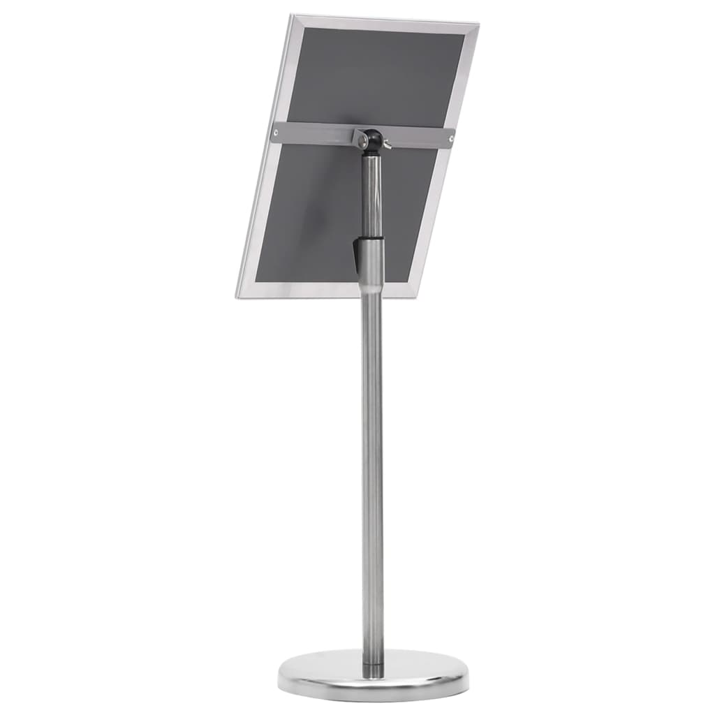 A4-Plakatständer Silbern Aluminiumlegierung - Premium Vitrinen  - Just €43.73! Shop now at homesales4u