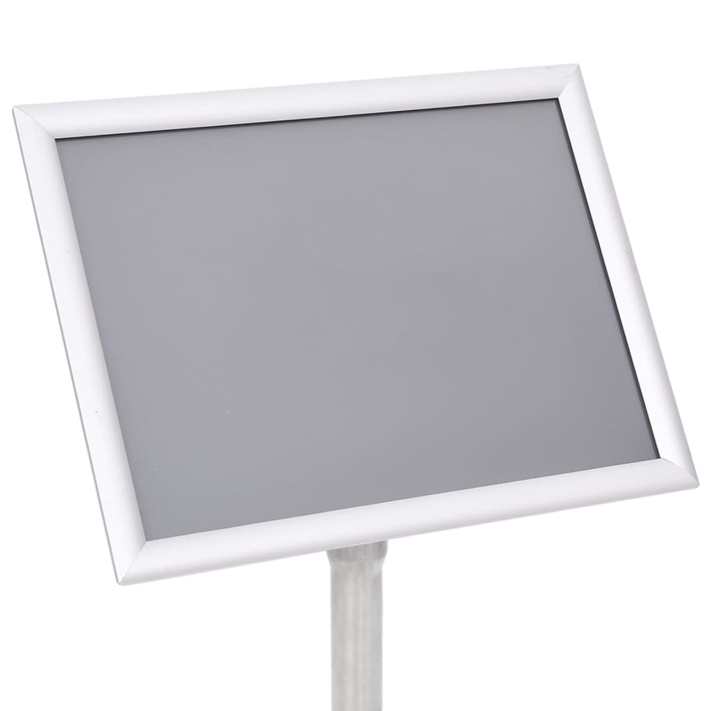 A4-Plakatständer Silbern Aluminiumlegierung - Premium Vitrinen  - Just €43.73! Shop now at homesales4u