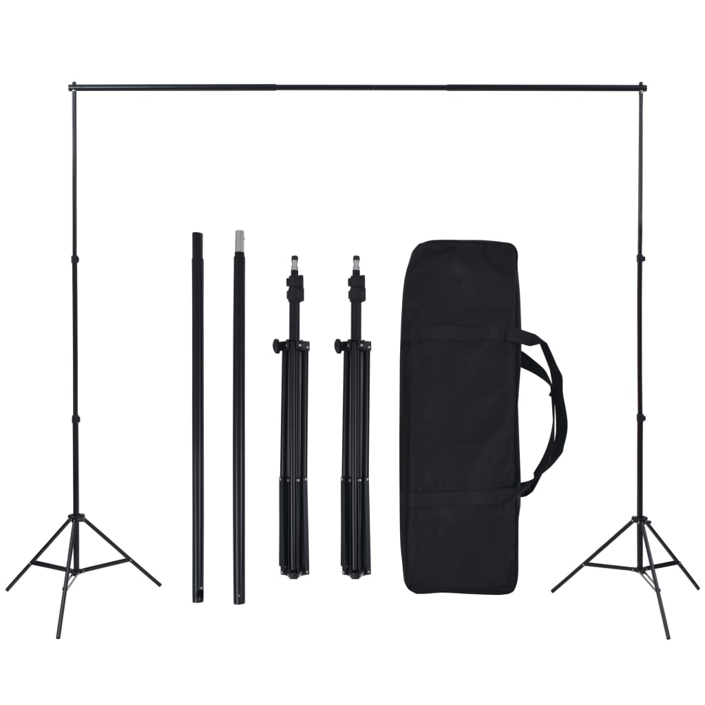 Fotostudio-Set mit Hintergrund und Softbox-Leuchte - Premium Studioscheinwerfer & -blitzgeräte  - Just €159.90! Shop now at homesales4u