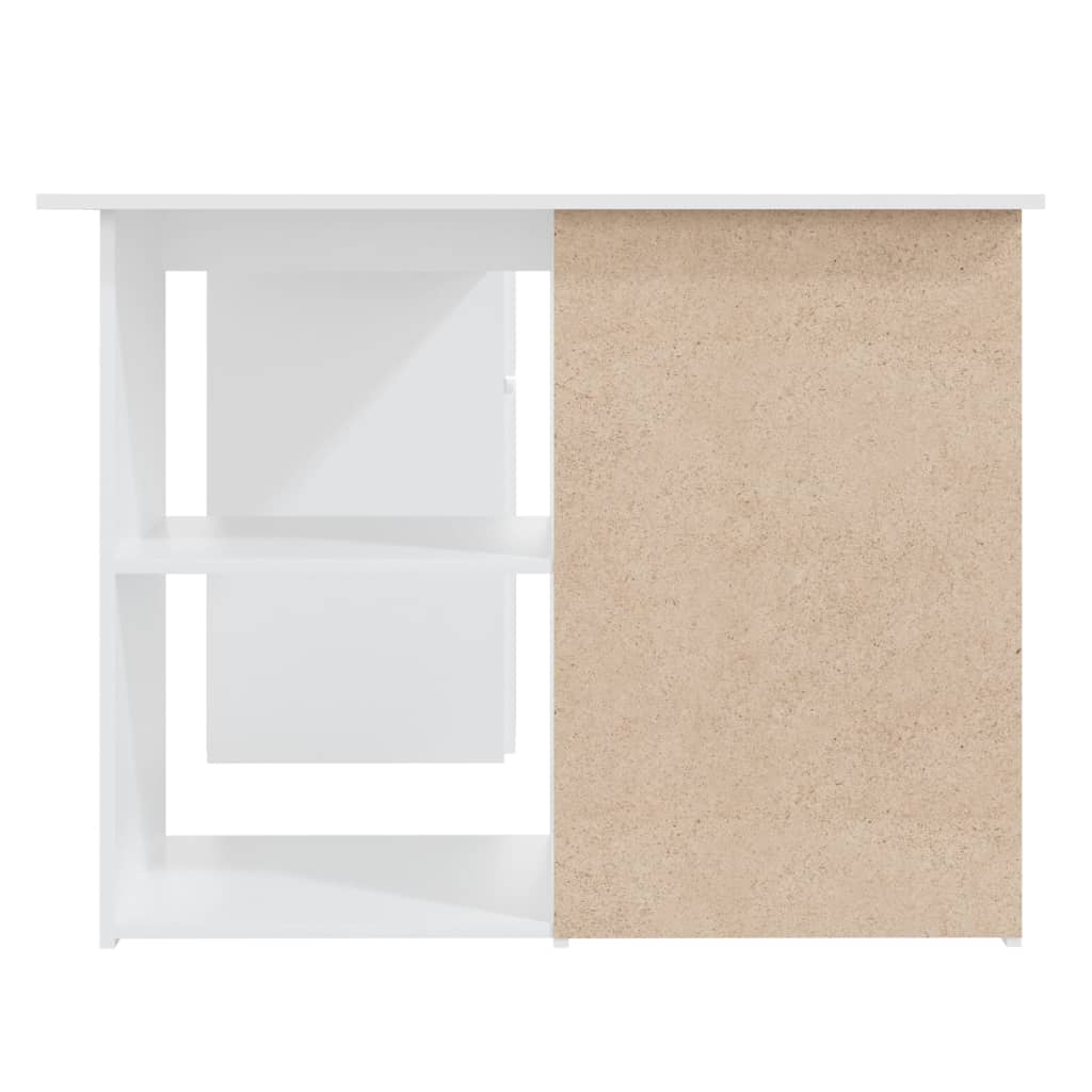 Eckschreibtisch Weiß 145x100x76 cm Holzwerkstoff - Premium Schreibtische  - Just €236.68! Shop now at homesales4u