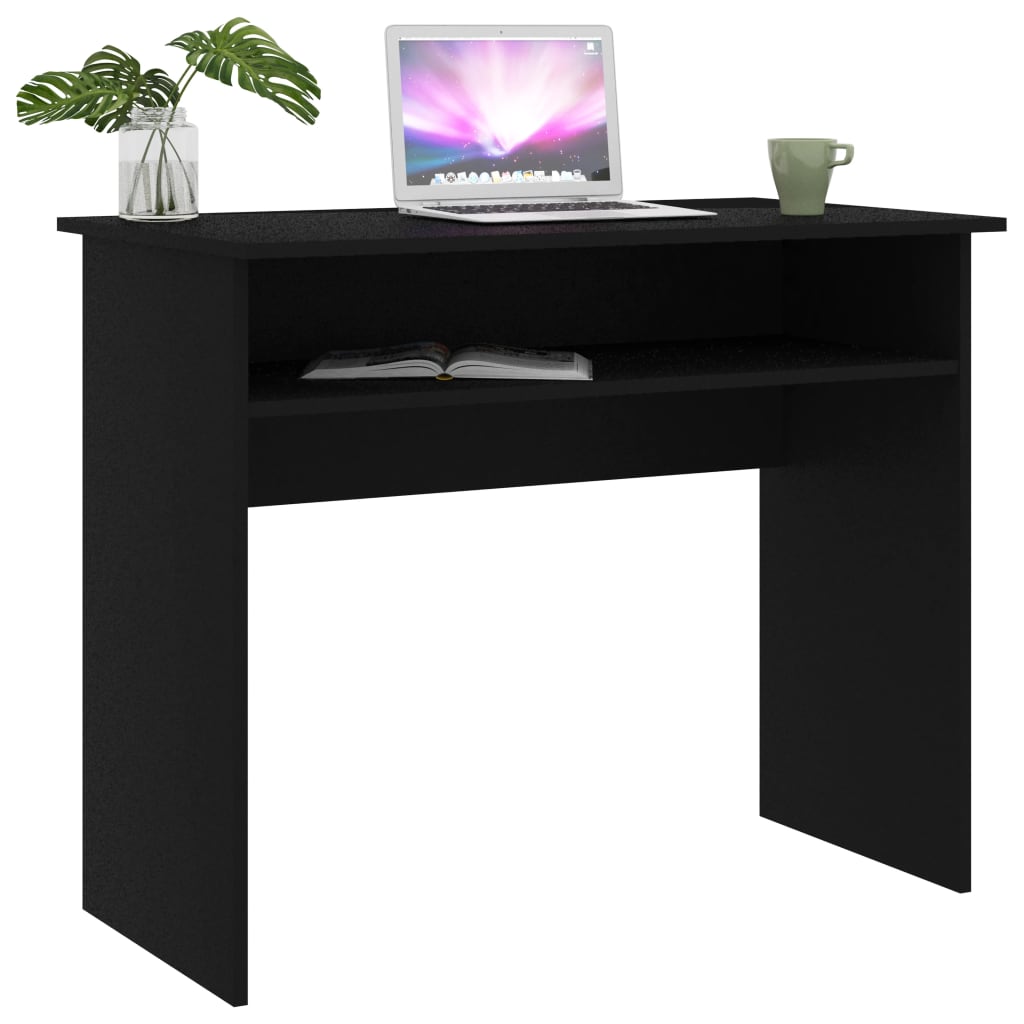Schreibtisch Schwarz 90x50x74 cm Holzwerkstoff - Premium Schreibtische  - Just €75.47! Shop now at homesales4u