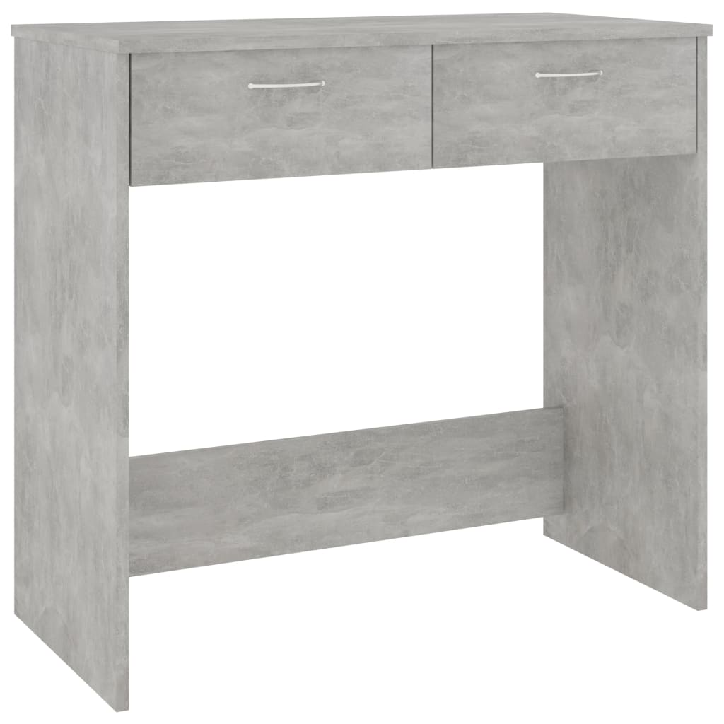 Schreibtisch Betongrau 80x40x75 cm Holzwerkstoff - Premium Schreibtische  - Just €62.09! Shop now at homesales4u