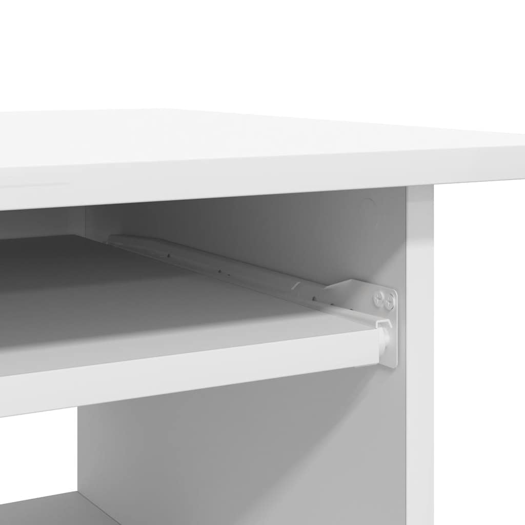 Schreibtisch Weiß 80x45x74 cm Holzwerkstoff - Premium Schreibtische  - Just €82.19! Shop now at homesales4u