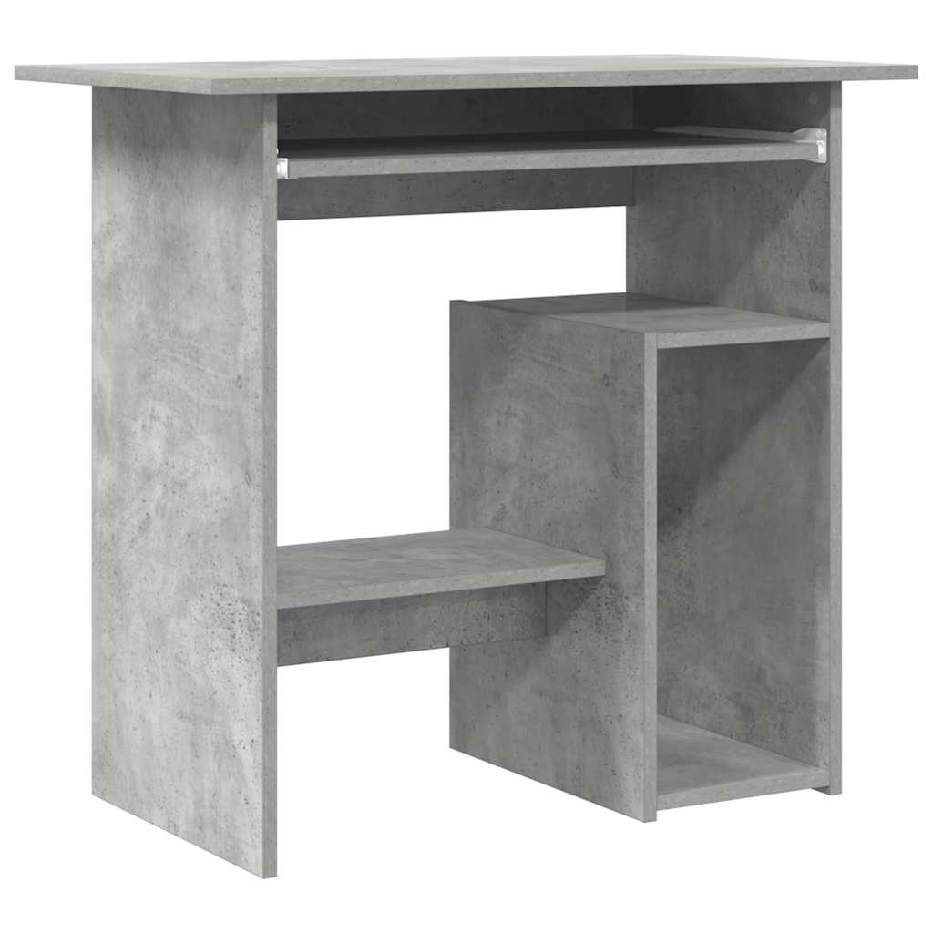 Schreibtisch Betongrau 80x45x74 cm Holzwerkstoff - Premium Schreibtische  - Just €73.55! Shop now at homesales4u