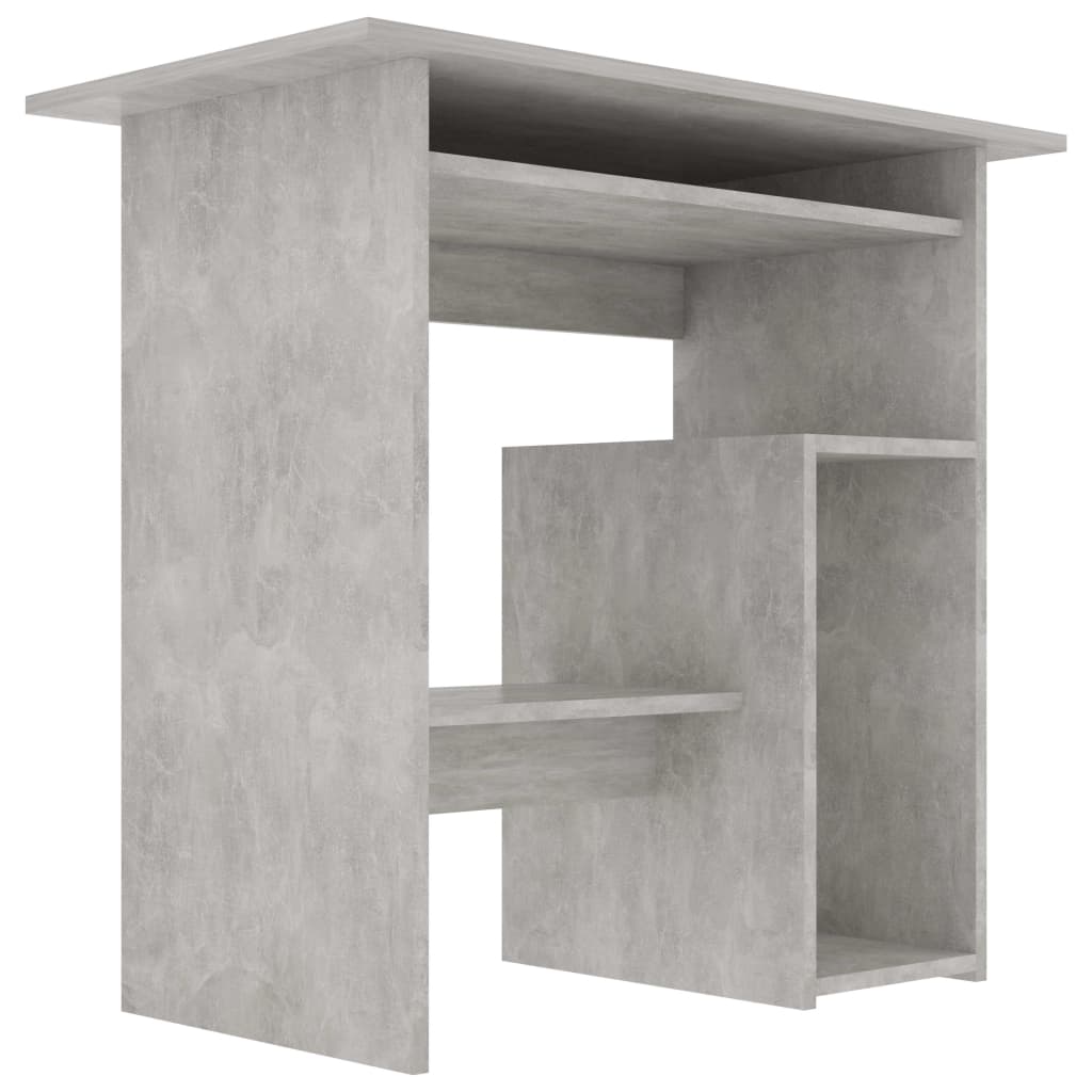 Schreibtisch Betongrau 80x45x74 cm Holzwerkstoff - Premium Schreibtische  - Just €73.55! Shop now at homesales4u