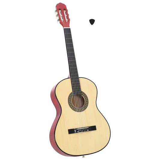 Klassische Gitarre für Anfänger 4/4 39" Lindenholz - Premium Gitarren  - Just €84.13! Shop now at homesales4u