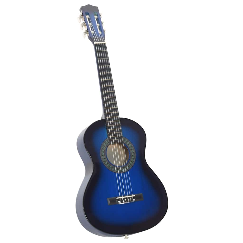 Klassikgitarre für Anfänger und Kinder Blau 1/2 34" - Premium Gitarren  - Just €64.70! Shop now at homesales4u