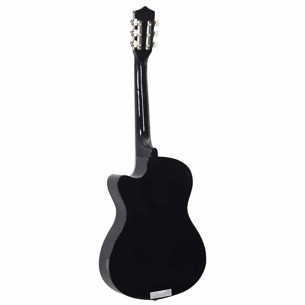 Westerngitarre Cutaway mit 6 Saiten Schwarz 38" - Premium Gitarren  - Just €78.42! Shop now at homesales4u