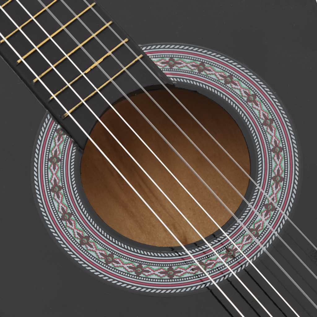 Westerngitarre Cutaway mit 6 Saiten Schwarz 38" - Premium Gitarren  - Just €78.42! Shop now at homesales4u