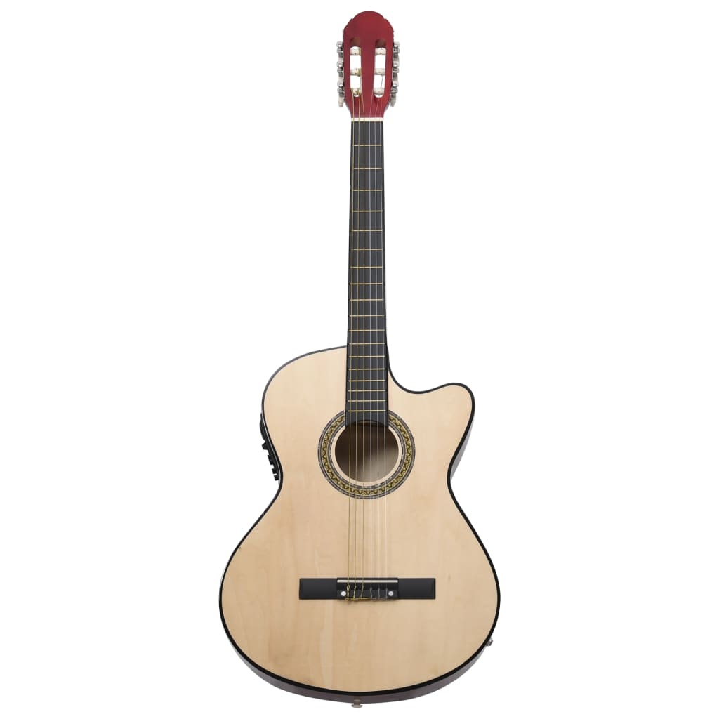 12-tlg. Westerngitarre Set mit Equalizer und 6 Saiten - Premium Gitarren  - Just €142.57! Shop now at homesales4u