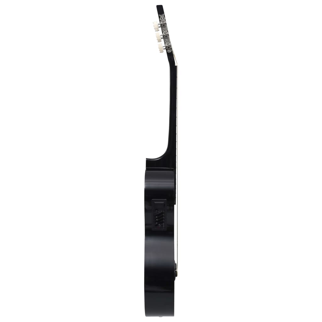 Westerngitarre Cutaway mit Equalizer und 6 Saiten Schwarz - Premium Gitarren  - Just €108.64! Shop now at homesales4u
