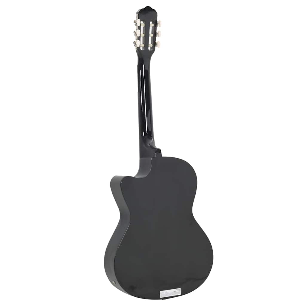 Westerngitarre Cutaway mit Equalizer und 6 Saiten Schwarz - Premium Gitarren  - Just €108.64! Shop now at homesales4u