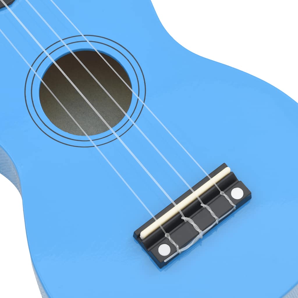 Sopran-Ukulele-Set mit Tasche für Kinder Babyblau 23" - Premium Saiteninstrumente  - Just €46.02! Shop now at homesales4u
