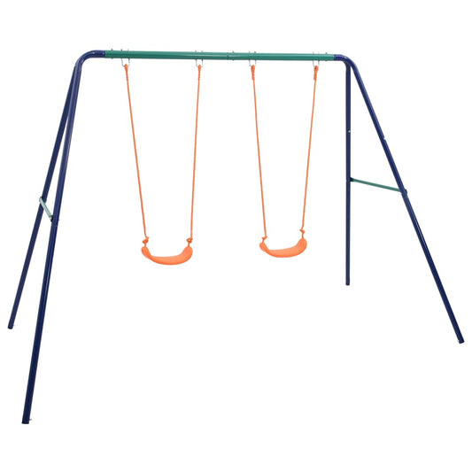 Schaukelset mit 2 Sitzen Stahl - Premium Schaukeln & Spieltürme  - Just €162.27! Shop now at homesales4u