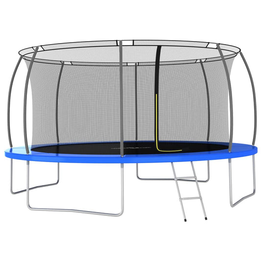 Trampolin-Set Rund 460×80 cm 150 kg - Premium Trampoline  - Just €639.11! Shop now at homesales4u