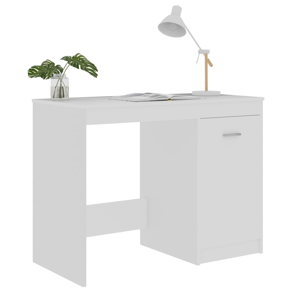 Schreibtisch Weiß 100×50×76 cm Holzwerkstoff - Premium Schreibtische  - Just €101.97! Shop now at homesales4u