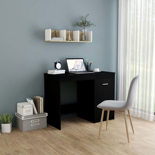 Schreibtisch Schwarz 100x50x76 cm Holzwerkstoff - Premium Schreibtische  - Just €100.33! Shop now at homesales4u