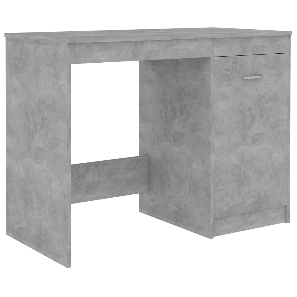 Schreibtisch Betongrau 100x50x76 cm Holzwerkstoff - Premium Schreibtische  - Just €93.02! Shop now at homesales4u